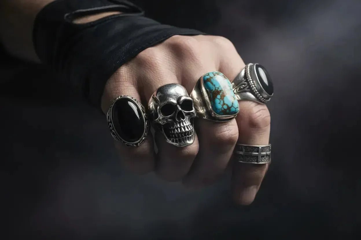 Les Bagues en Argent de Johnny Depp — Le Style qui a Défini une Génération-Vindicta : Bijoux Argent 925 Massif, Luxe et Héritage
