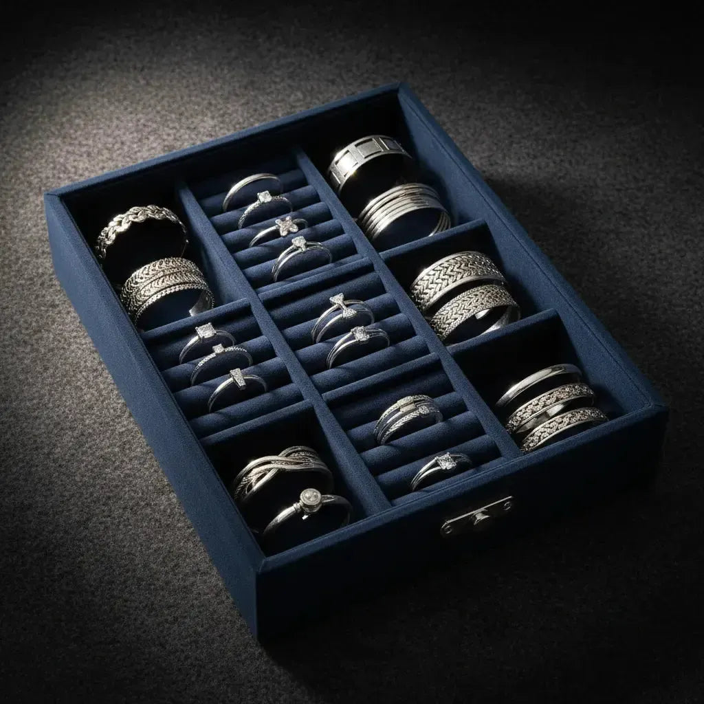 Comment Ranger ses Bijoux en Argent 925 : Guide Complet-Vindicta : Bijoux Argent 925 Massif, Luxe et Héritage