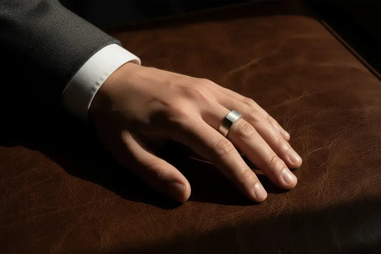 Bagues Homme Style Old Money : L'Élégance Discrète en Argent 925