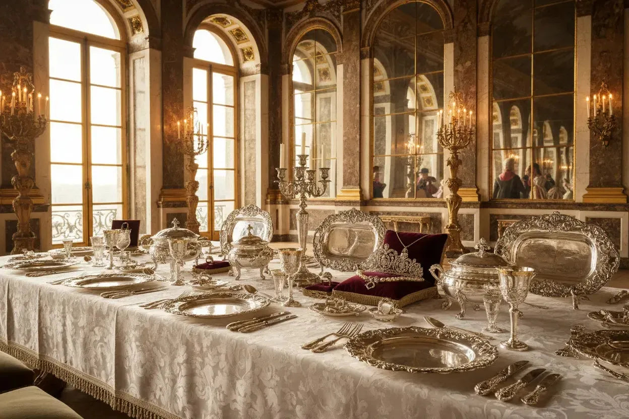Versailles et l'Argent 925 : Splendeur de la Cour-Vindicta : Bijoux Argent 925 Massif, Luxe et Héritage