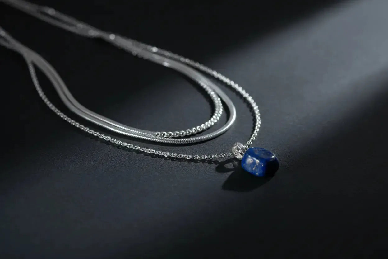 Collier Femme Argent 925 — Longueurs, Styles et Superposition-Vindicta : Bijoux Argent 925 Massif, Luxe et Héritage