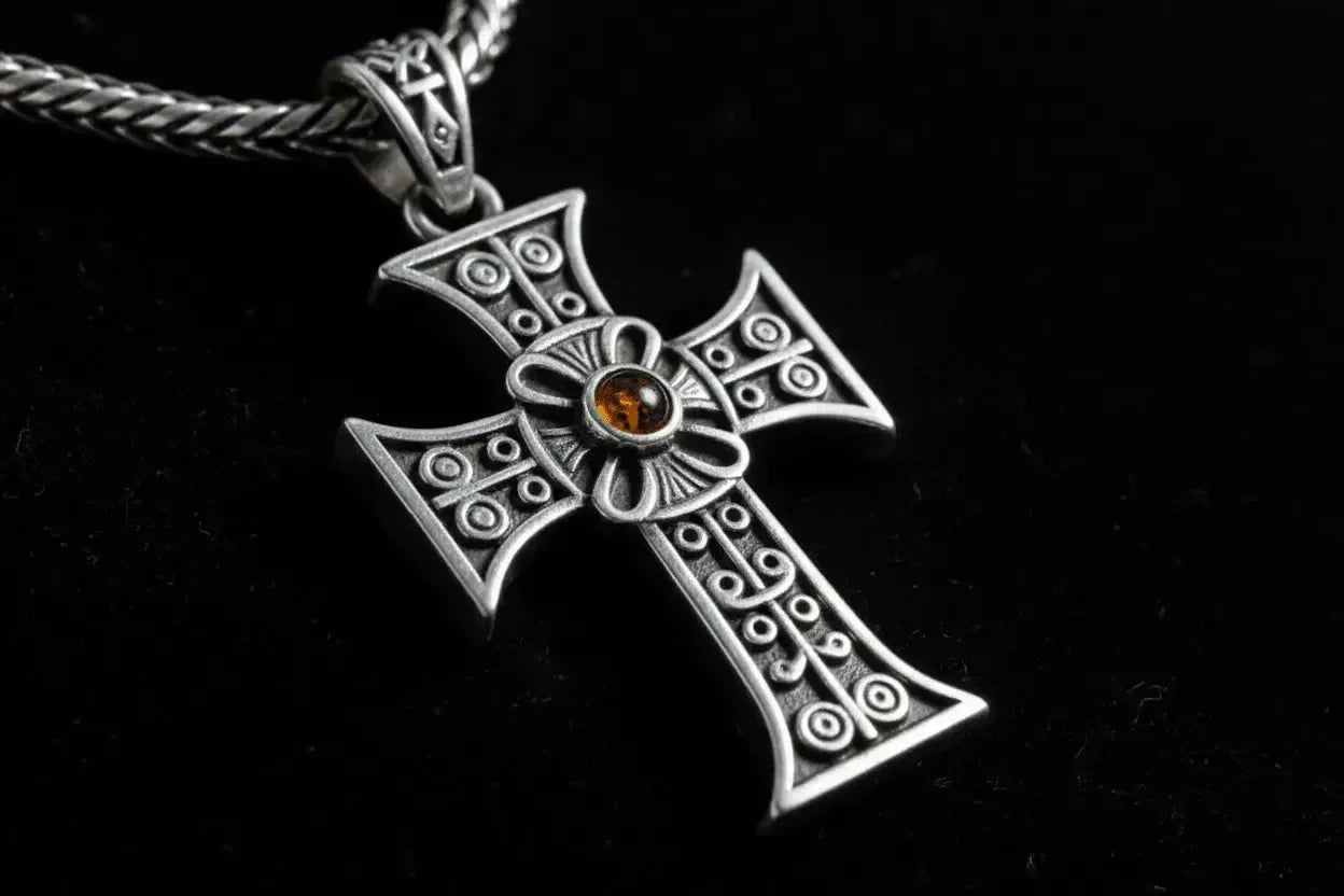 La croix lituanienne en argent : quand l'artisanat balte défie le temps - Vindicta : Bijoux Argent 925 Massif, Luxe et Héritage
