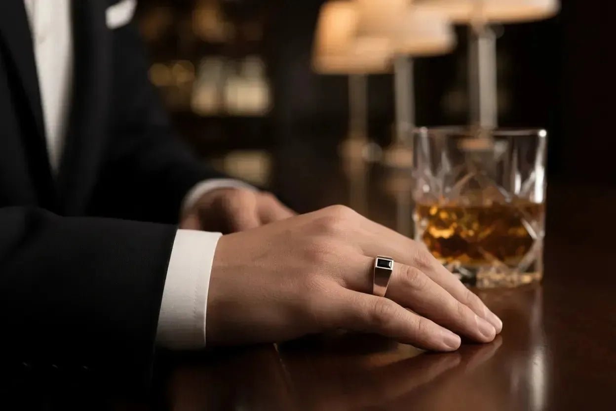 Du Bureau au Bar : Comment les Hommes Américains Portent leurs Bijoux en Argent 925 Toute la Journée-Vindicta : Bijoux Argent 925 Massif, Luxe et Héritage