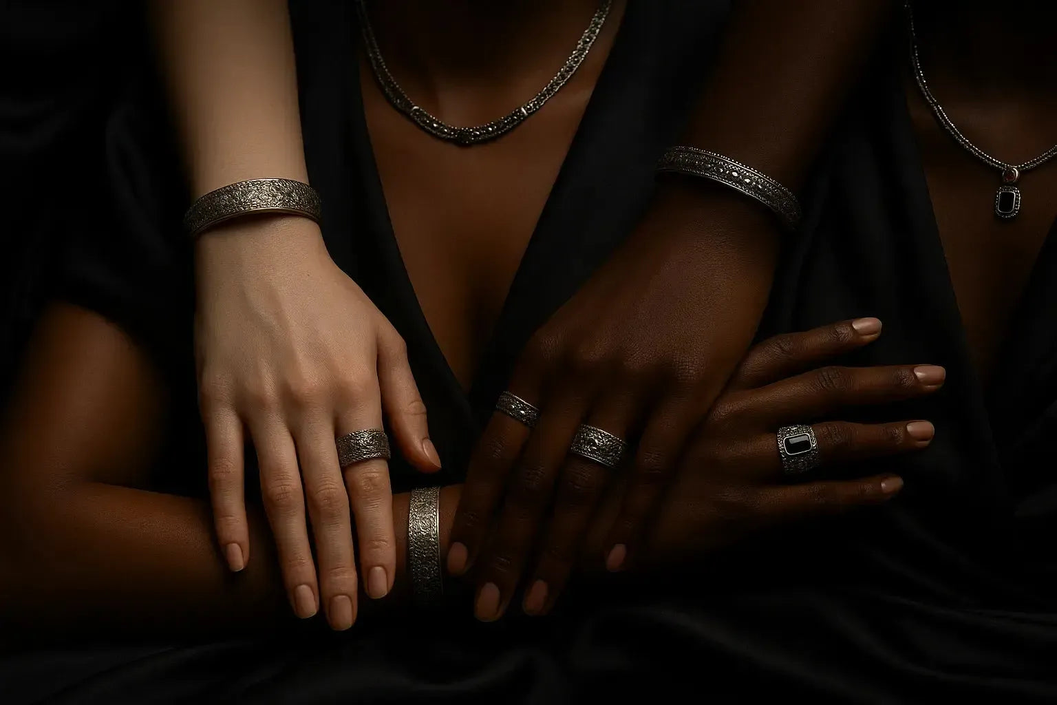 L’Argent et la Lumière : pourquoi il sublime toutes les carnations-Vindicta : Bijoux Argent 925 Massif, Luxe et Héritage