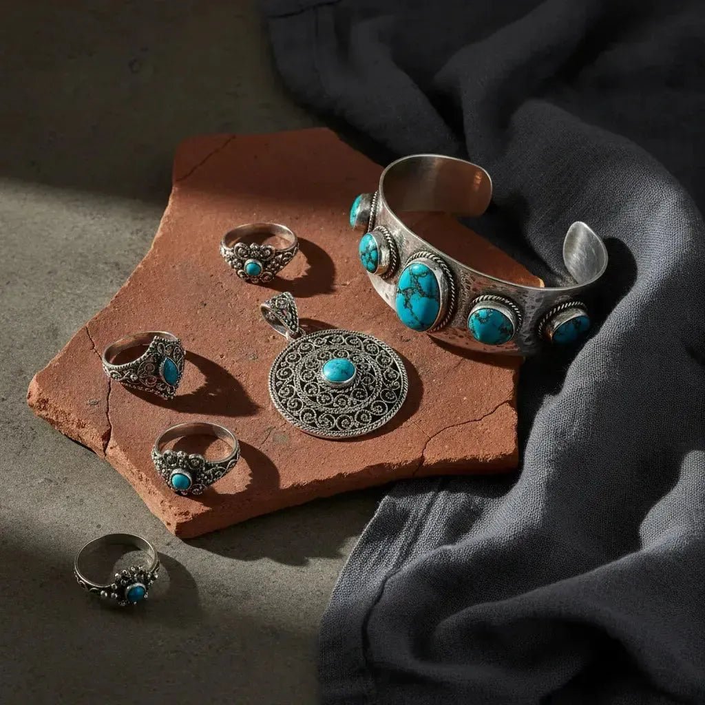 Bijoux Tunisiens en Argent 925 : Héritage, Artisanat et Identité-Vindicta : Bijoux Argent 925 Massif, Luxe et Héritage