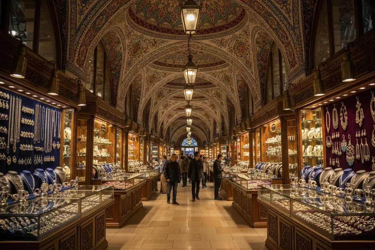 Le Grand Bazar d'Istanbul : 600 ans d'orfèvrerie en argent 925-Vindicta : Bijoux Argent 925 Massif, Luxe et Héritage