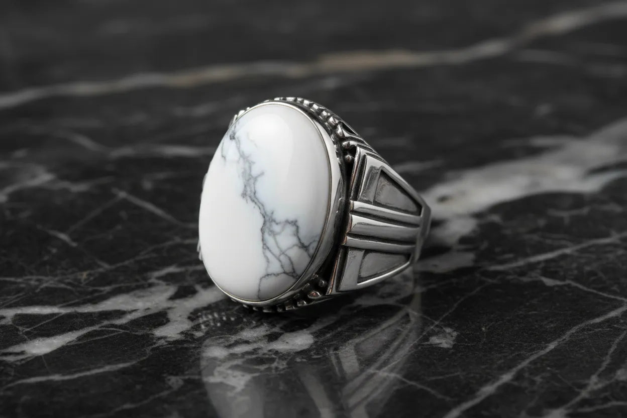 Howlite : La Pierre Blanche qui Apaise l'Esprit