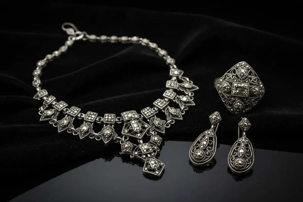 La Marcassite en Joaillerie : Histoire, Authenticité et Savoir-Faire