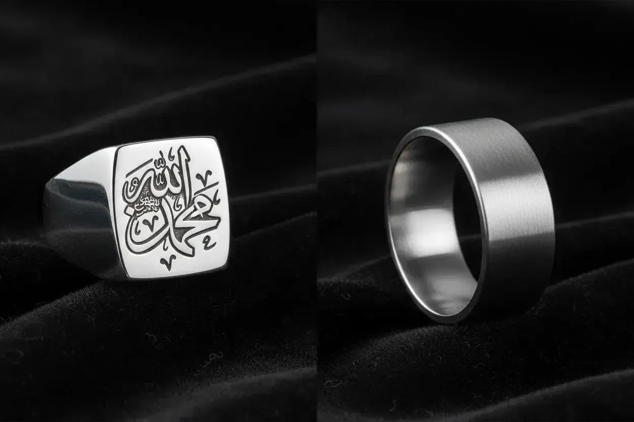 Argent 925 vs Acier Inoxydable : Pourquoi l'Argent est le Choix Islamique-Vindicta : Bijoux Argent 925 Massif, Luxe et Héritage