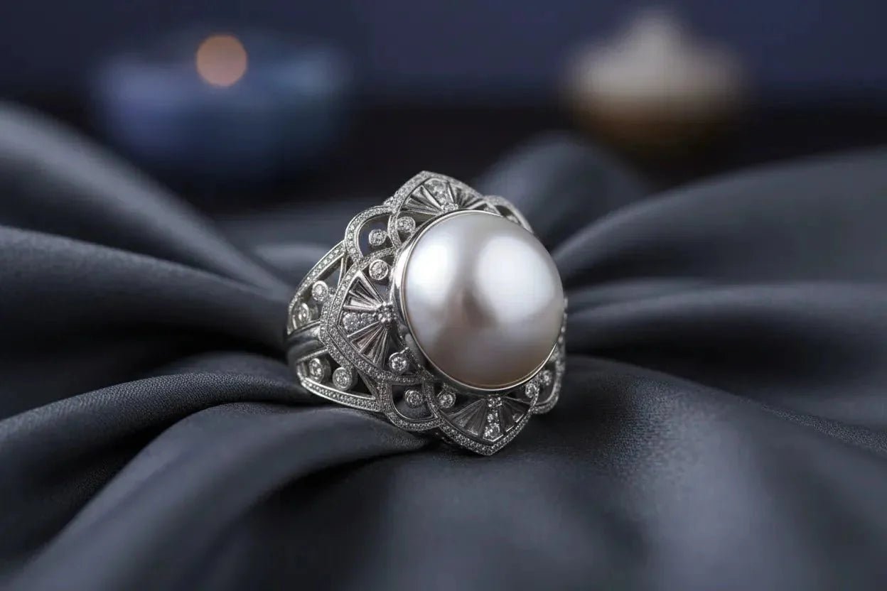 Perle Mabé : La Perle Rare qui Sublime l'Argent 925 - Vindicta : Bijoux Argent 925 Massif, Luxe et Héritage