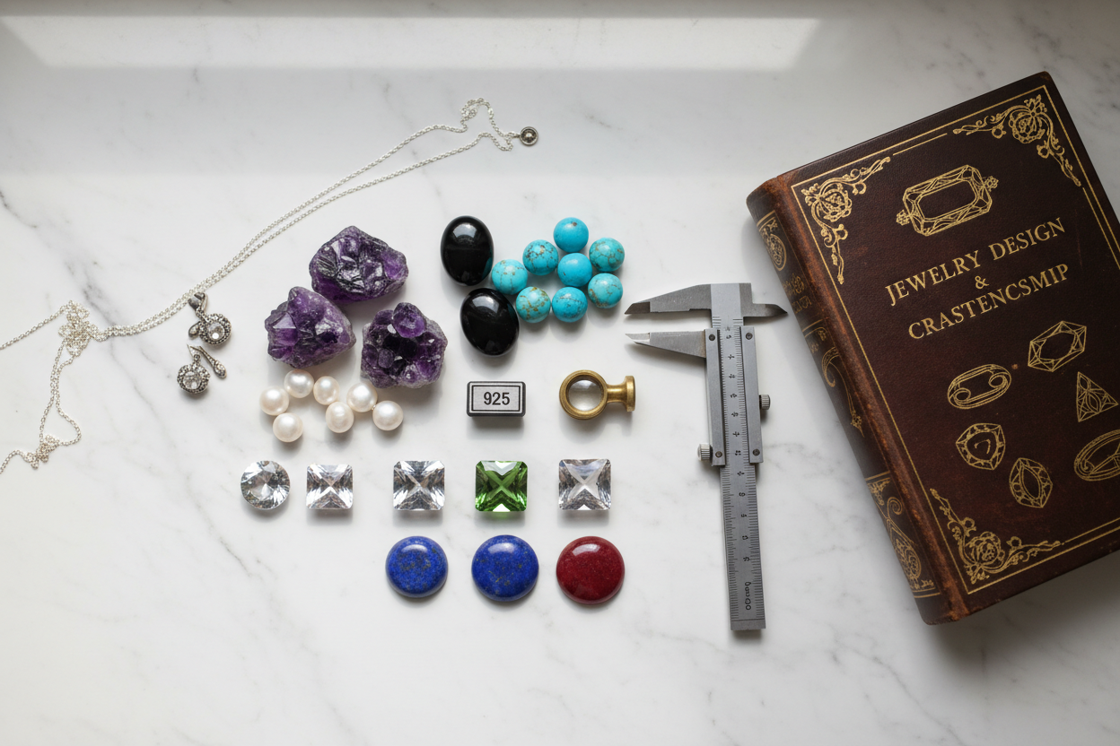 Glossaire bijouterie 2026 - 100 termes expliqués de A à Z