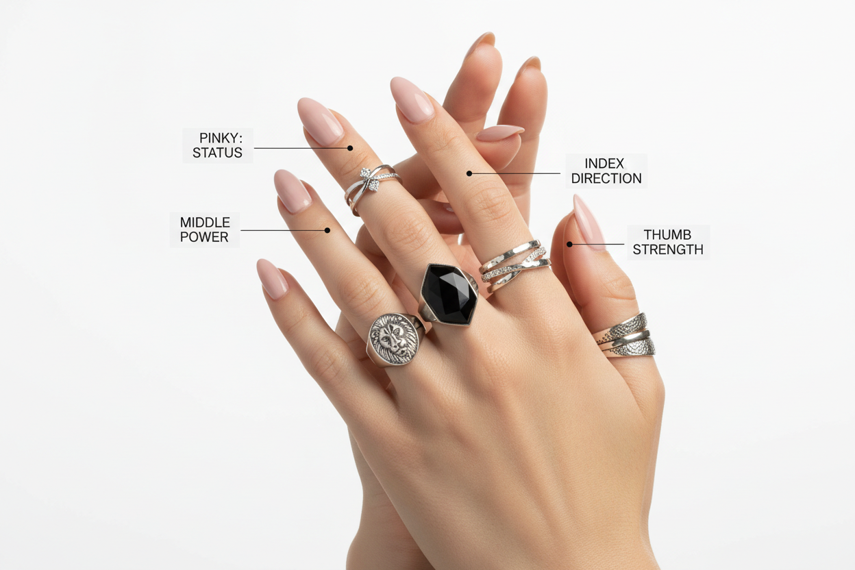 Symbolique des Doigts : Sur Quel Doigt Porter sa Bague ?