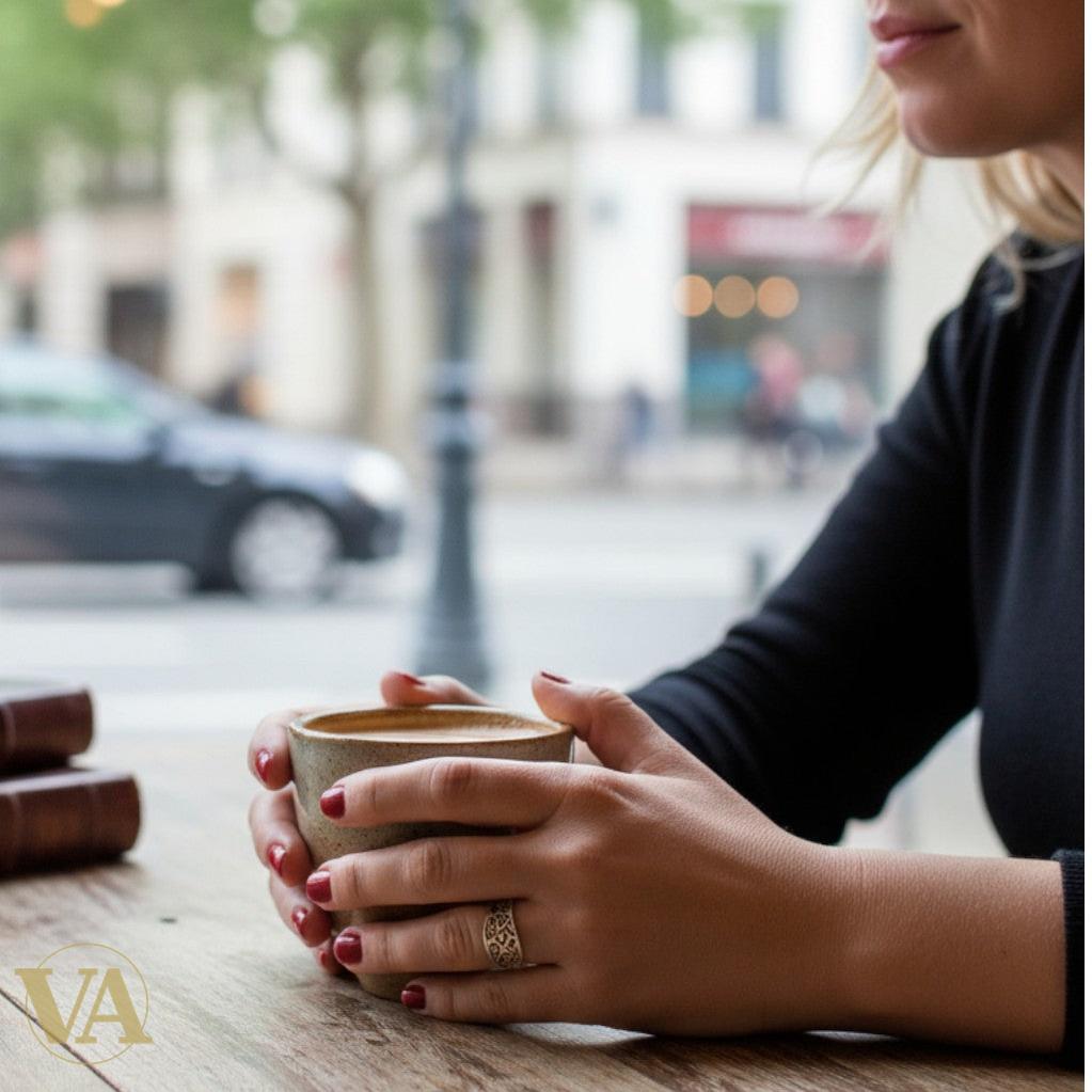 Bague Femme Argent 925 – Design ajouré floral