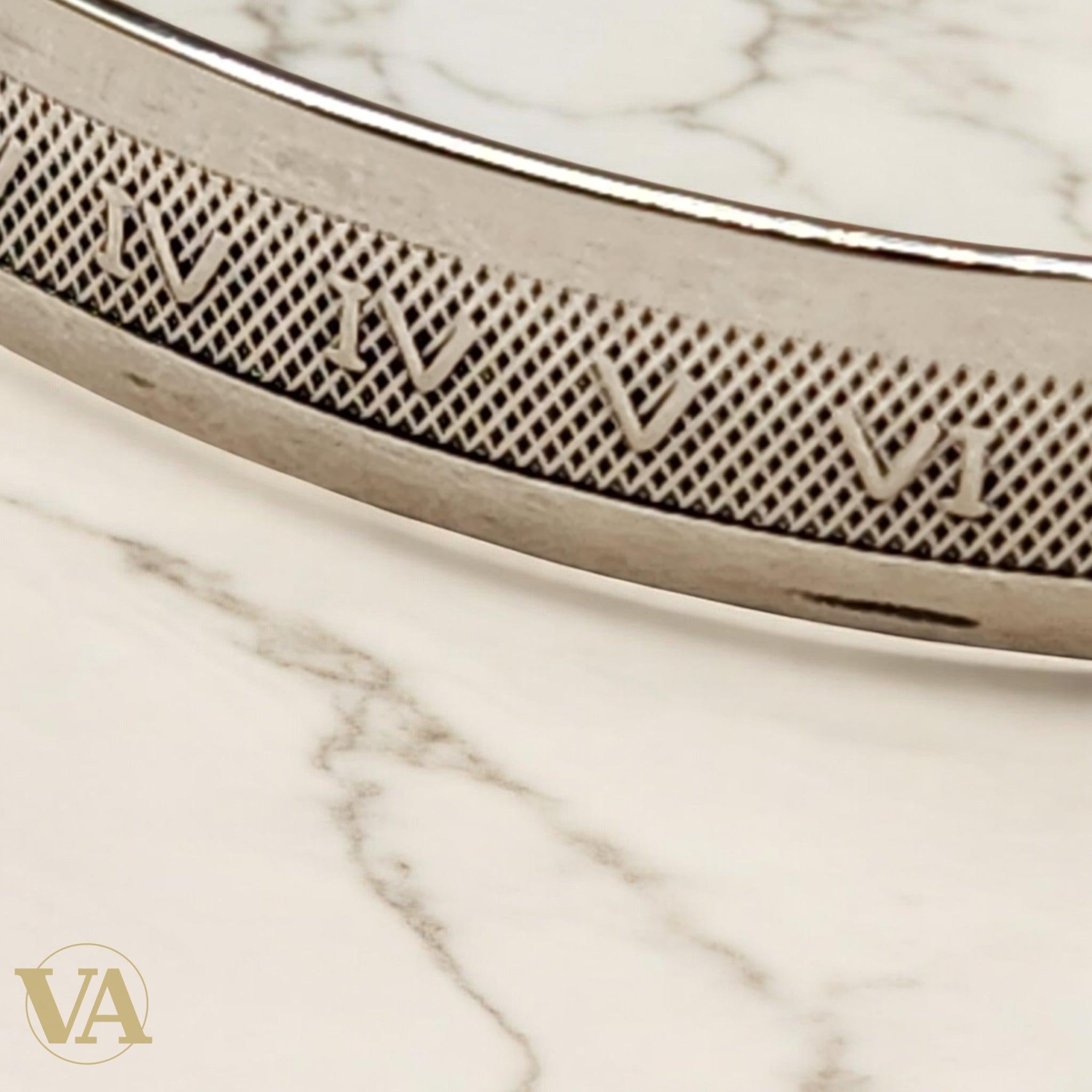 Bracelet Jonc Femme Argent 925 – Gravure Romaine