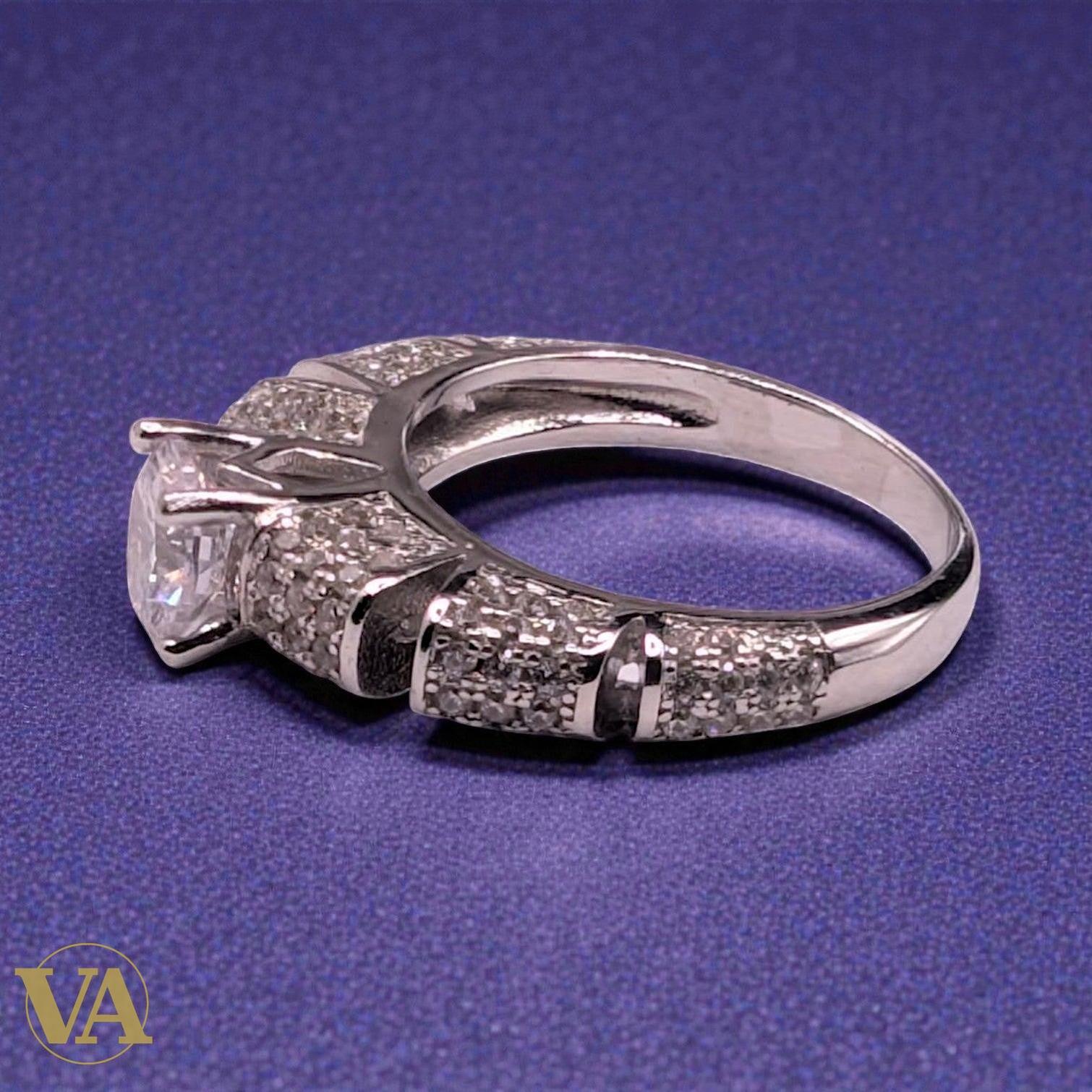 Bague femme en Argent 925 Massif Femme - Élégance Raffinée