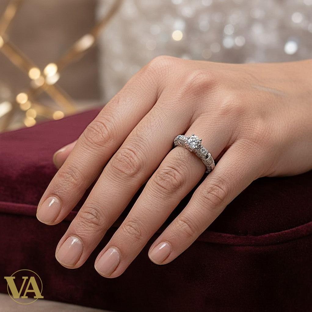 Bague femme en Argent 925 Massif Femme - Élégance Raffinée