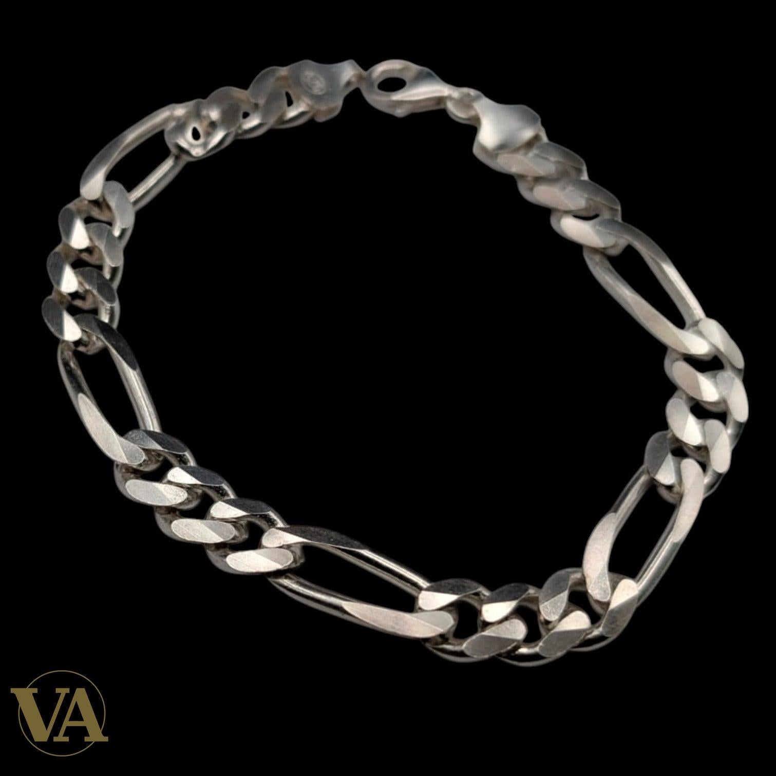 Bracelet Homme Argent 925 Maille Plate