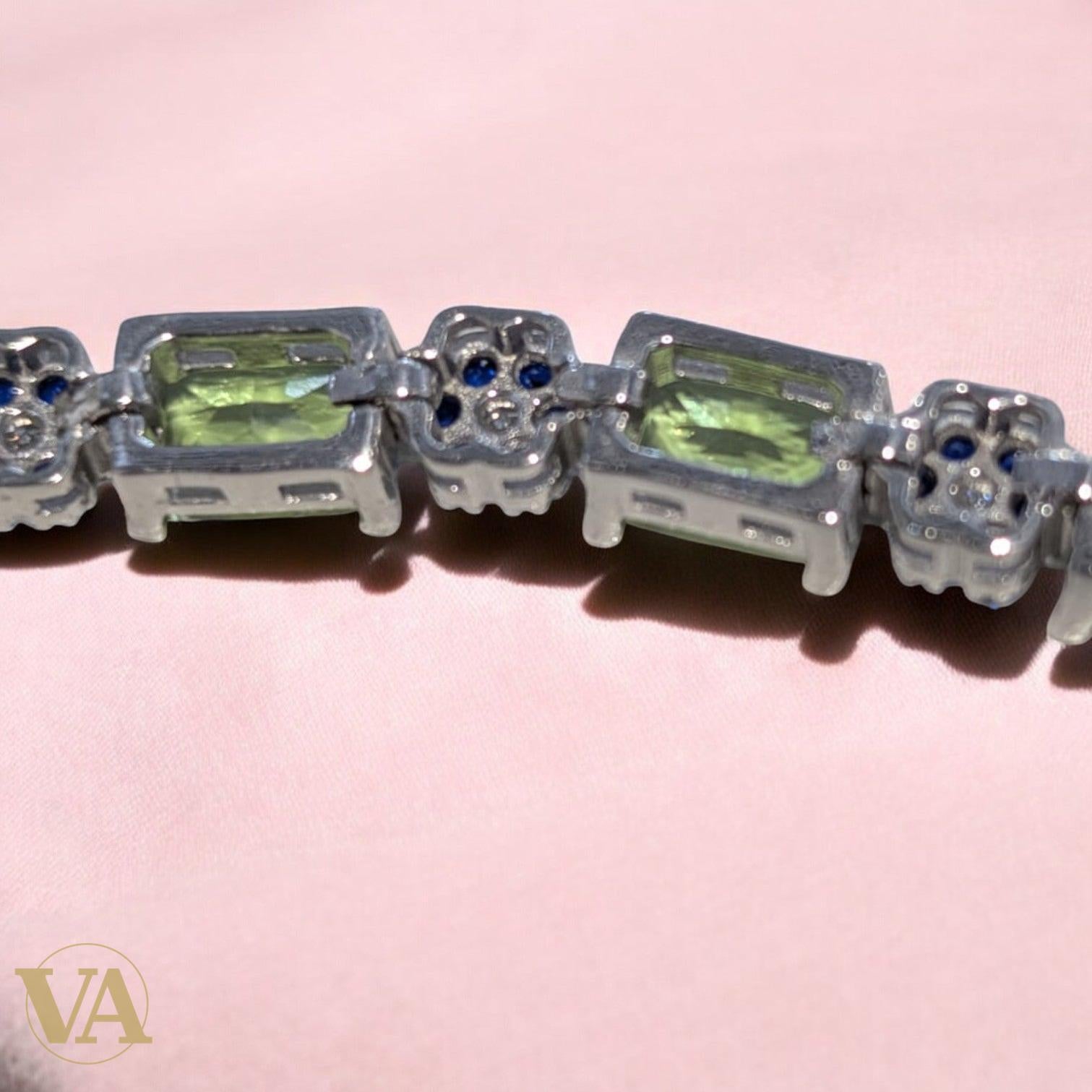 Bracelet Femme Argent 925 Sultanite – Élégance Changeante