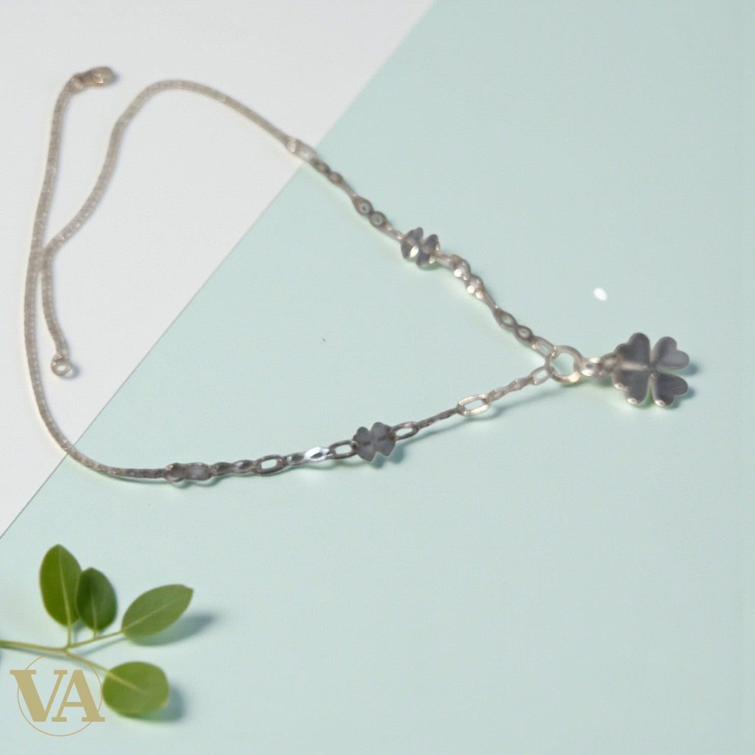Collier Trèfles Argent 925 – Harmonie & Douceur