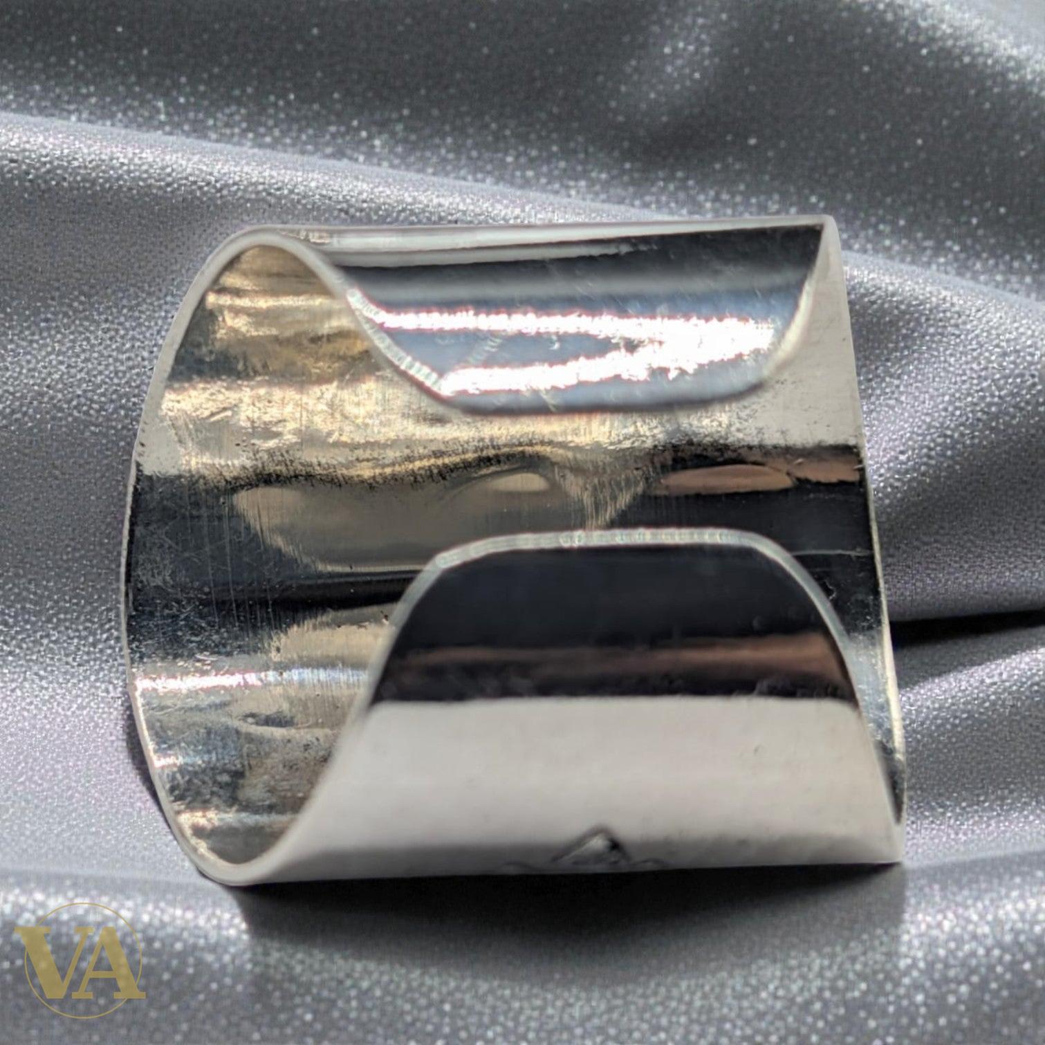 Bague femme Argent 925 Massif Turquoise Naturelle Design Tribal