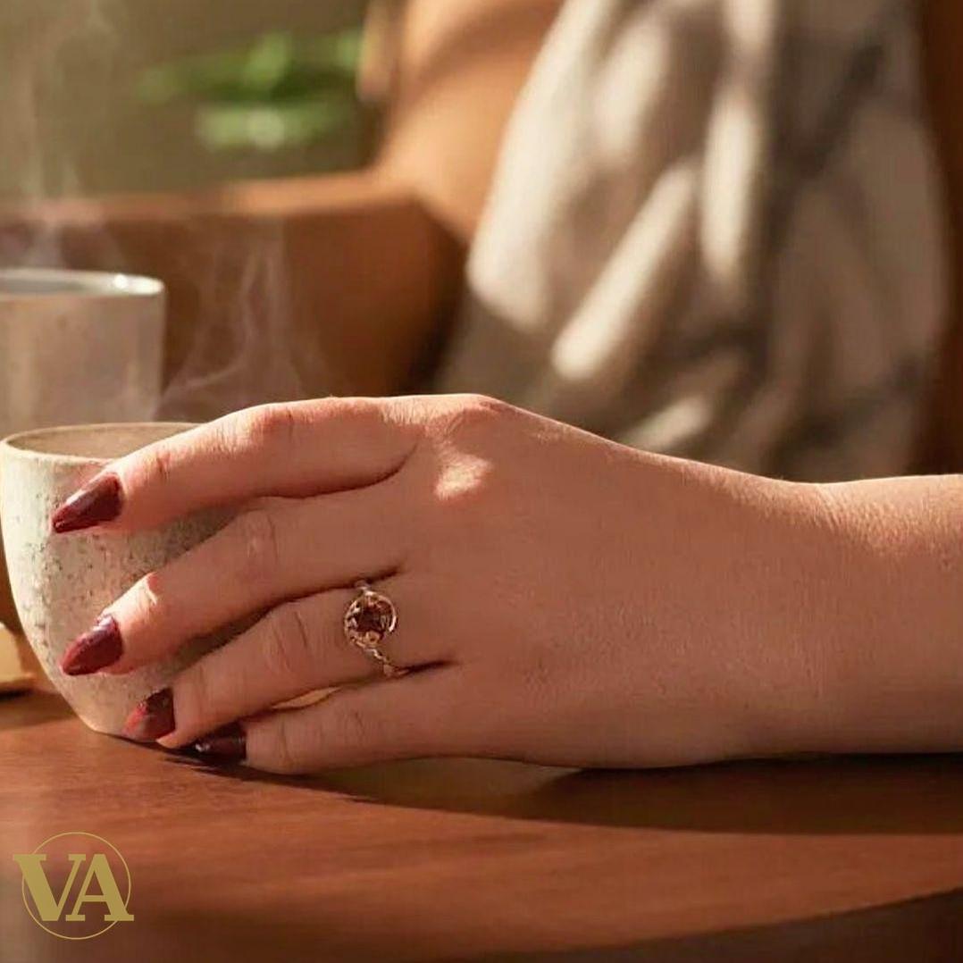 Bague Argent 925 Sultanite Changeante