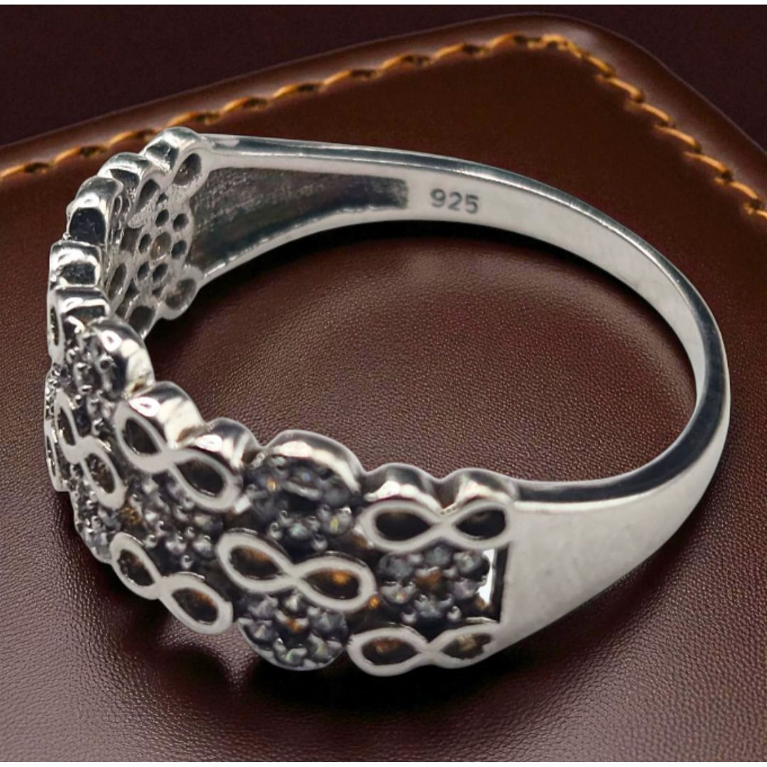 Bague Femme Argent 925 et Marcassite