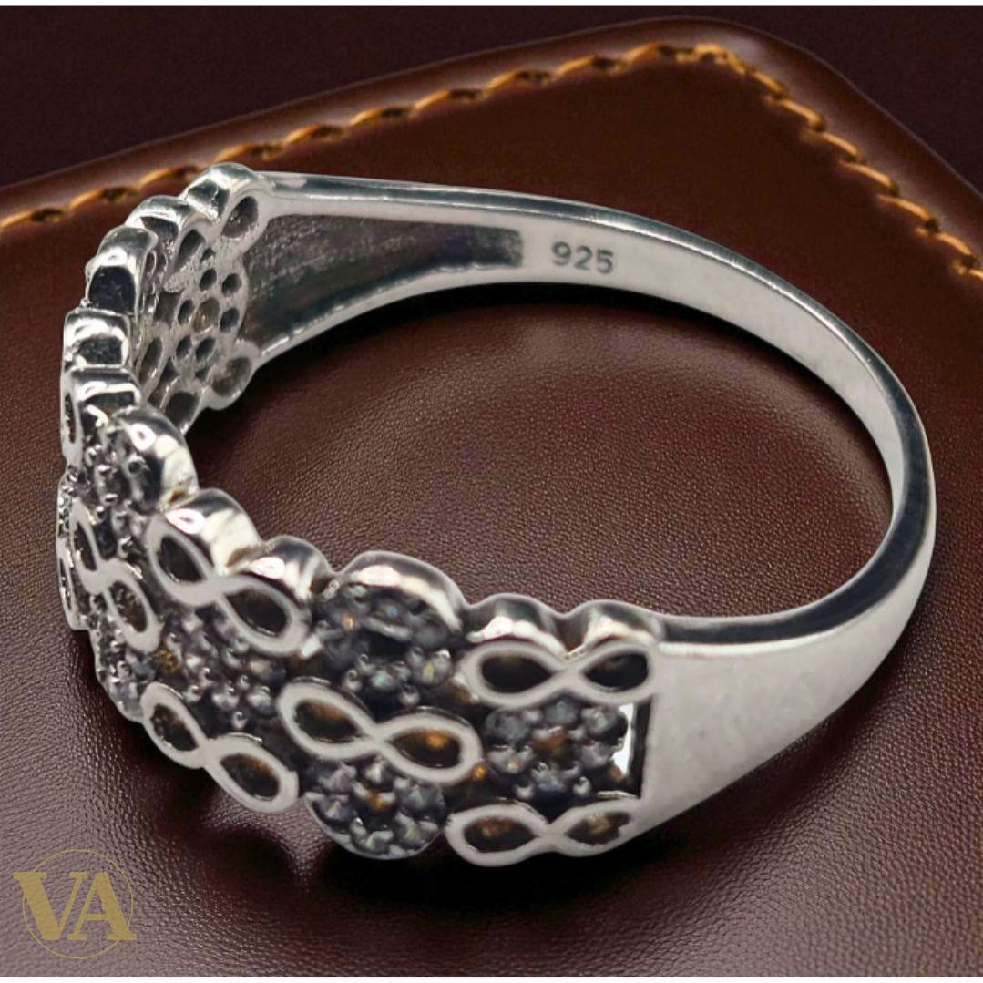 Bague Femme Argent 925 et Marcassite