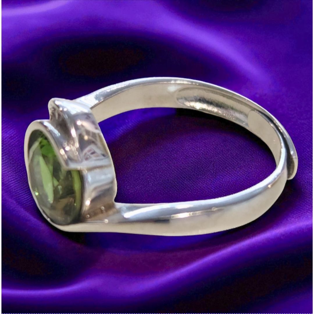 Bague Argent 925 Sultanite Changeante