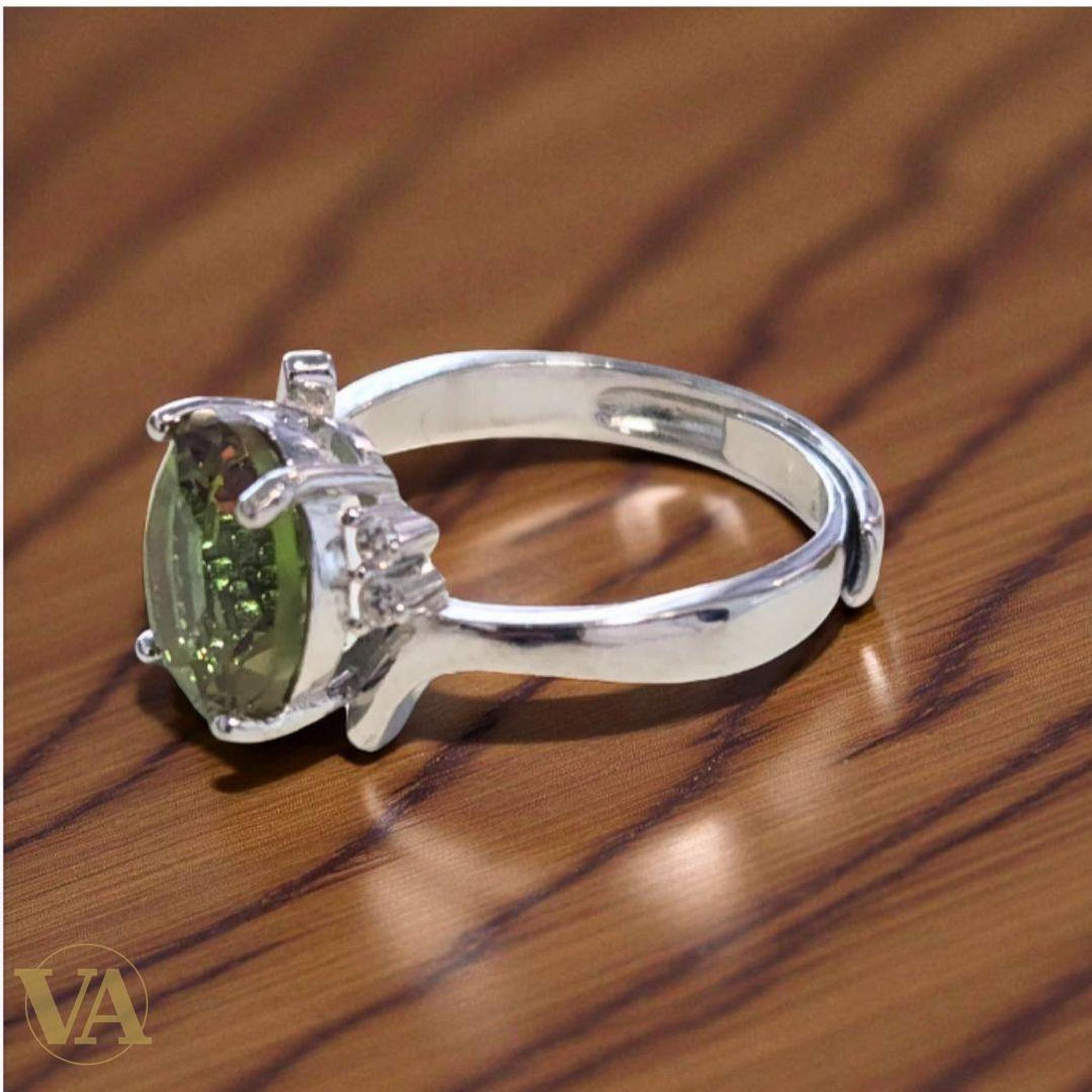 Bague Femme Argent 925 Sultanite Ovale | Bijoux Vindicta