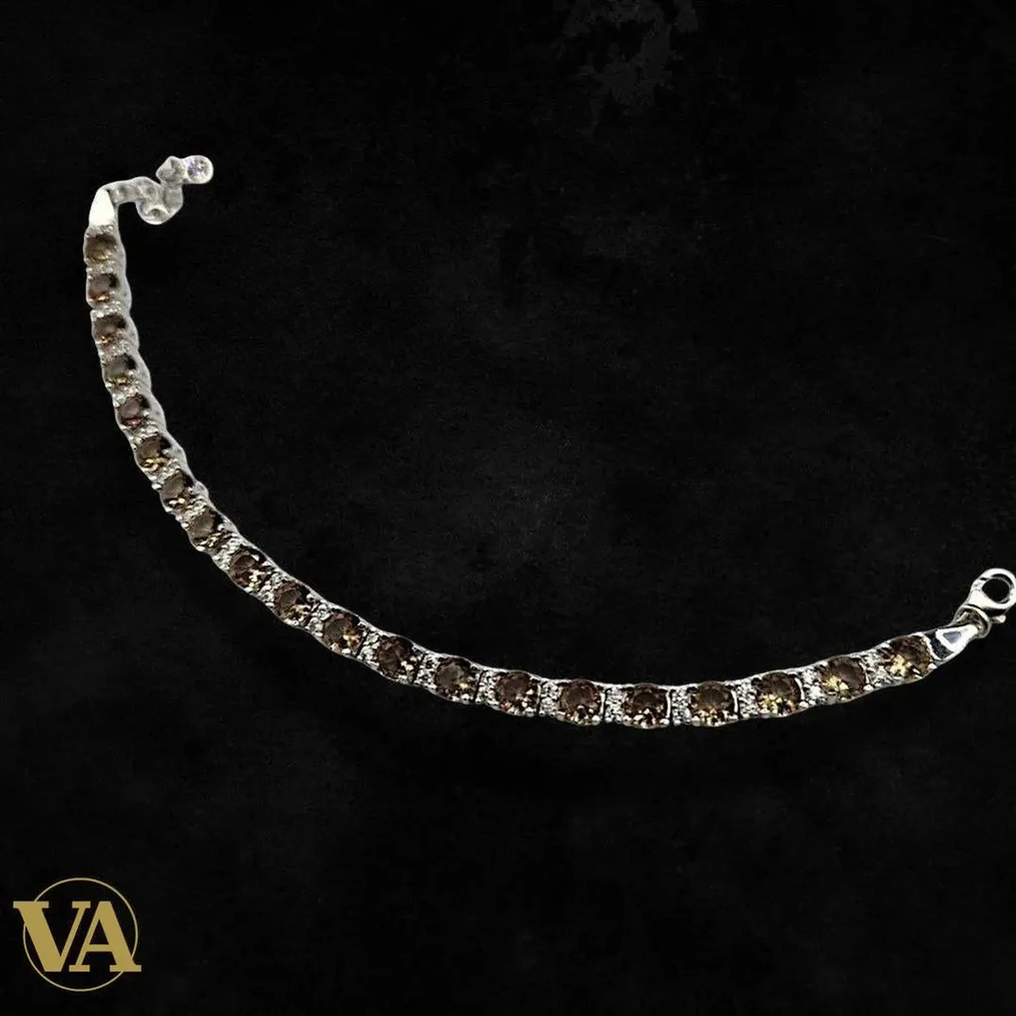Bracelet Femme argent 925 & sultanite – 19 cm | Bijoux Vindicta