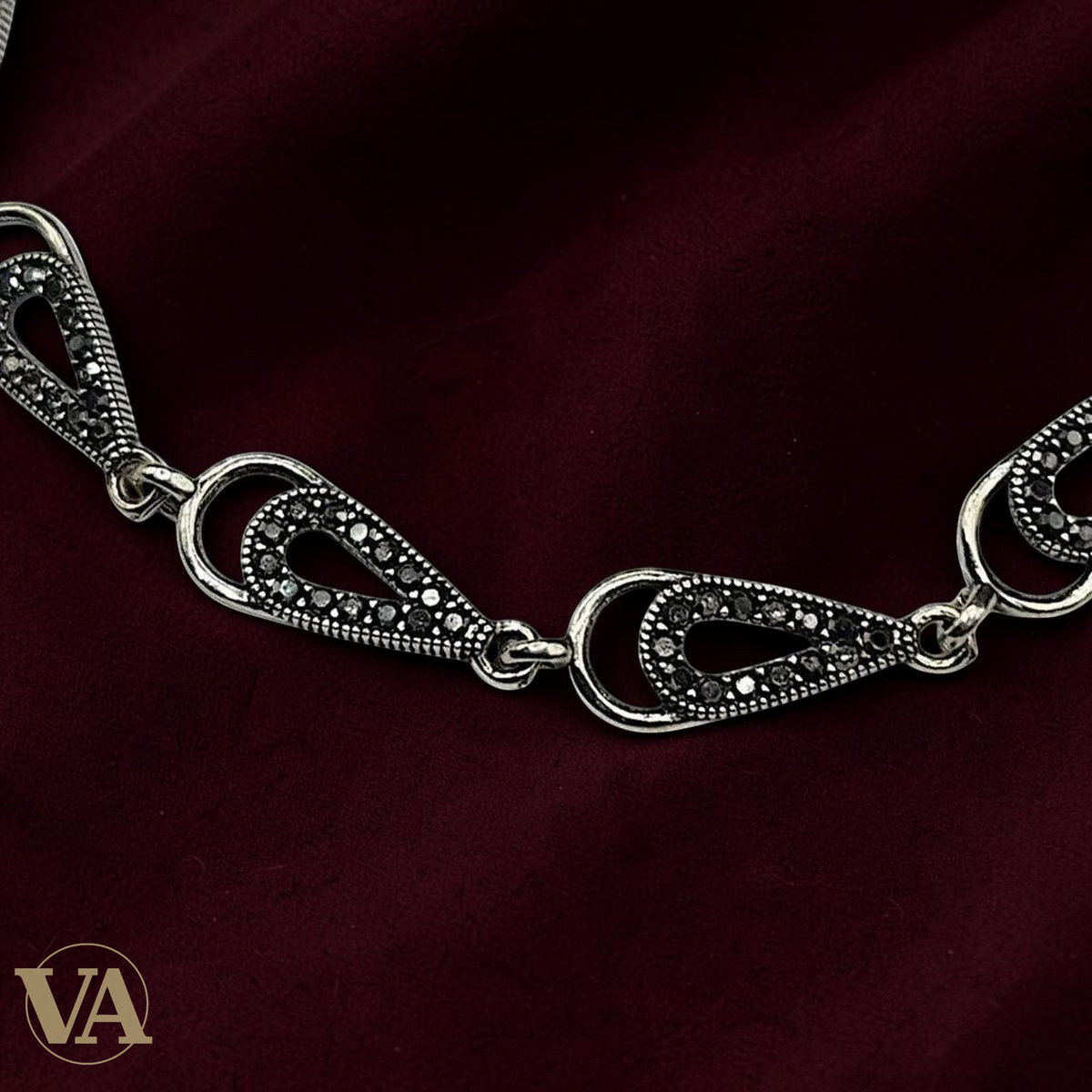 Bracelet Femme argent 925 & marcassite