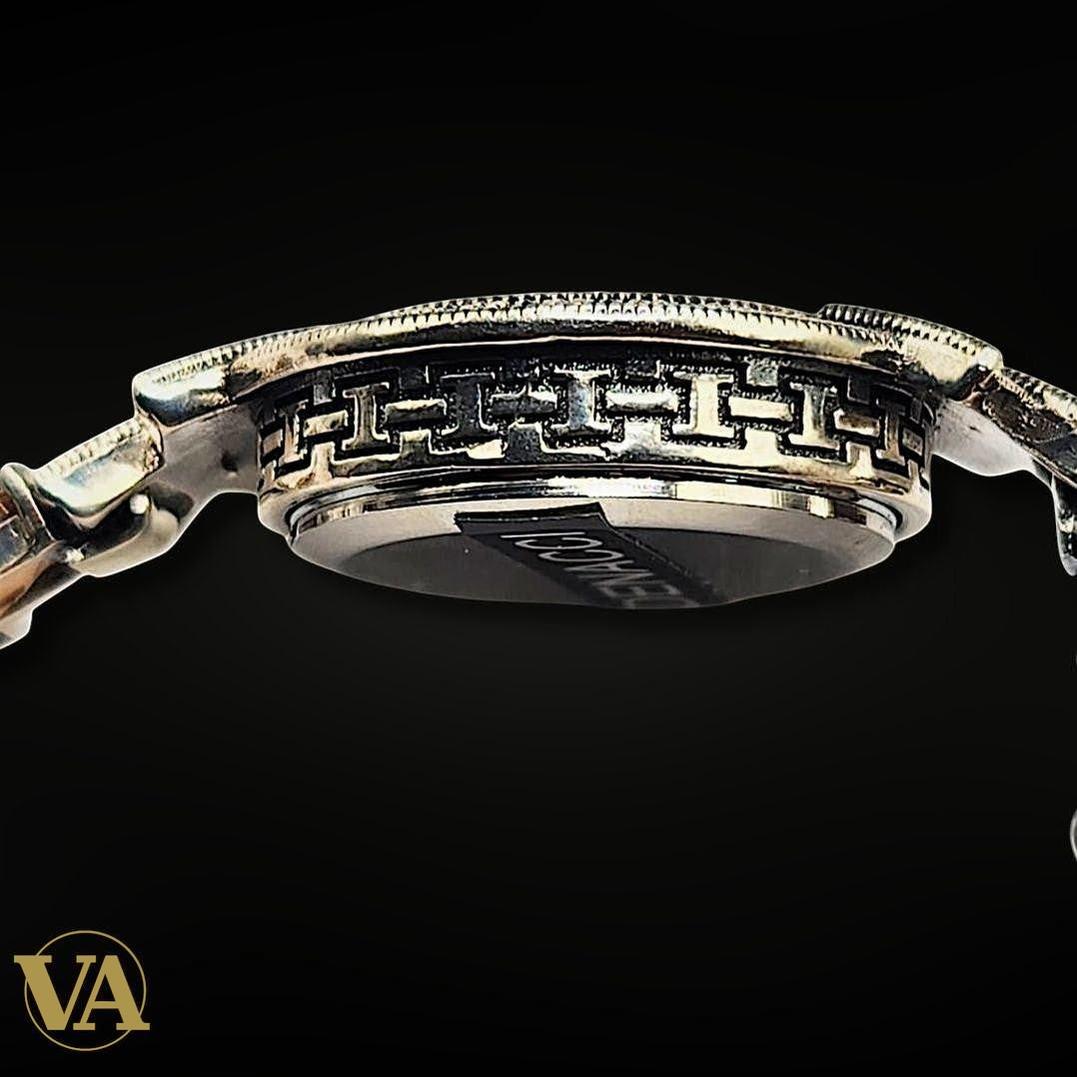 Bracelet-Montre Femme Argent 925 – Marcassite & Sultanite | Bijoux Vindicta