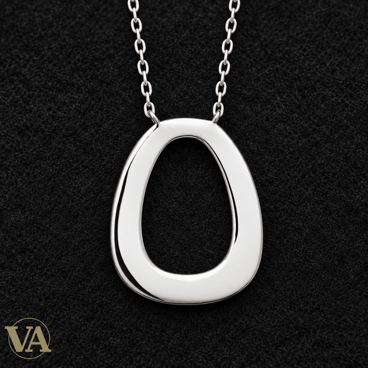 Collier goutte ajourée en argent 925 - Argent 925 - Vindicta