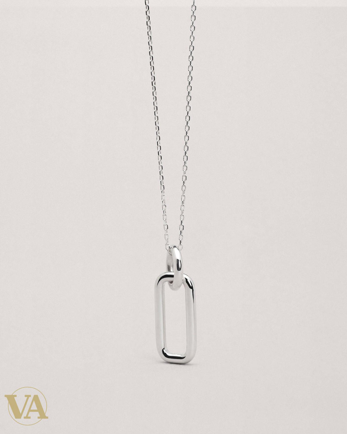 Collier humphrey en argent 925, détail du pendentif