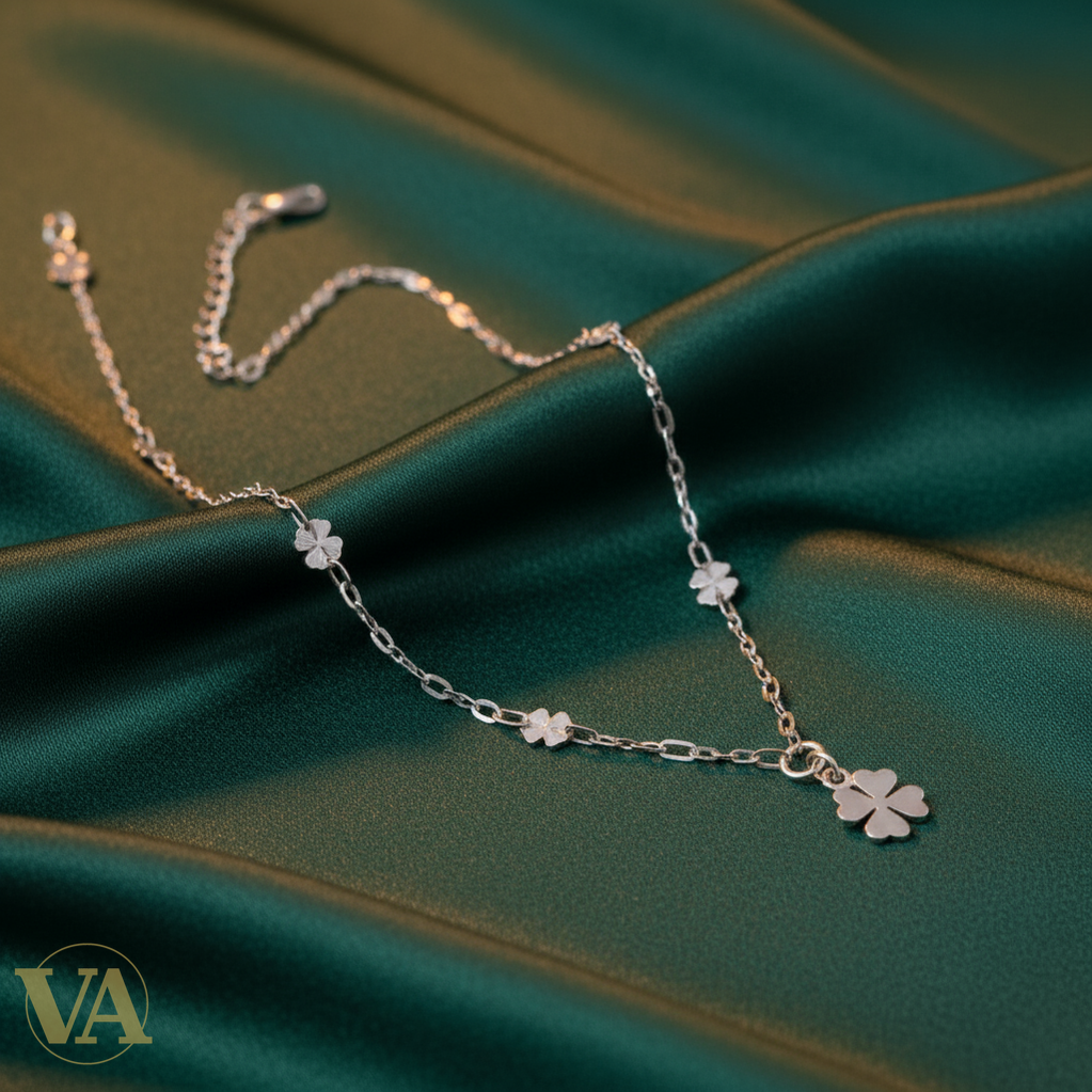 Collier Trèfles Argent 925 – Harmonie & Douceur