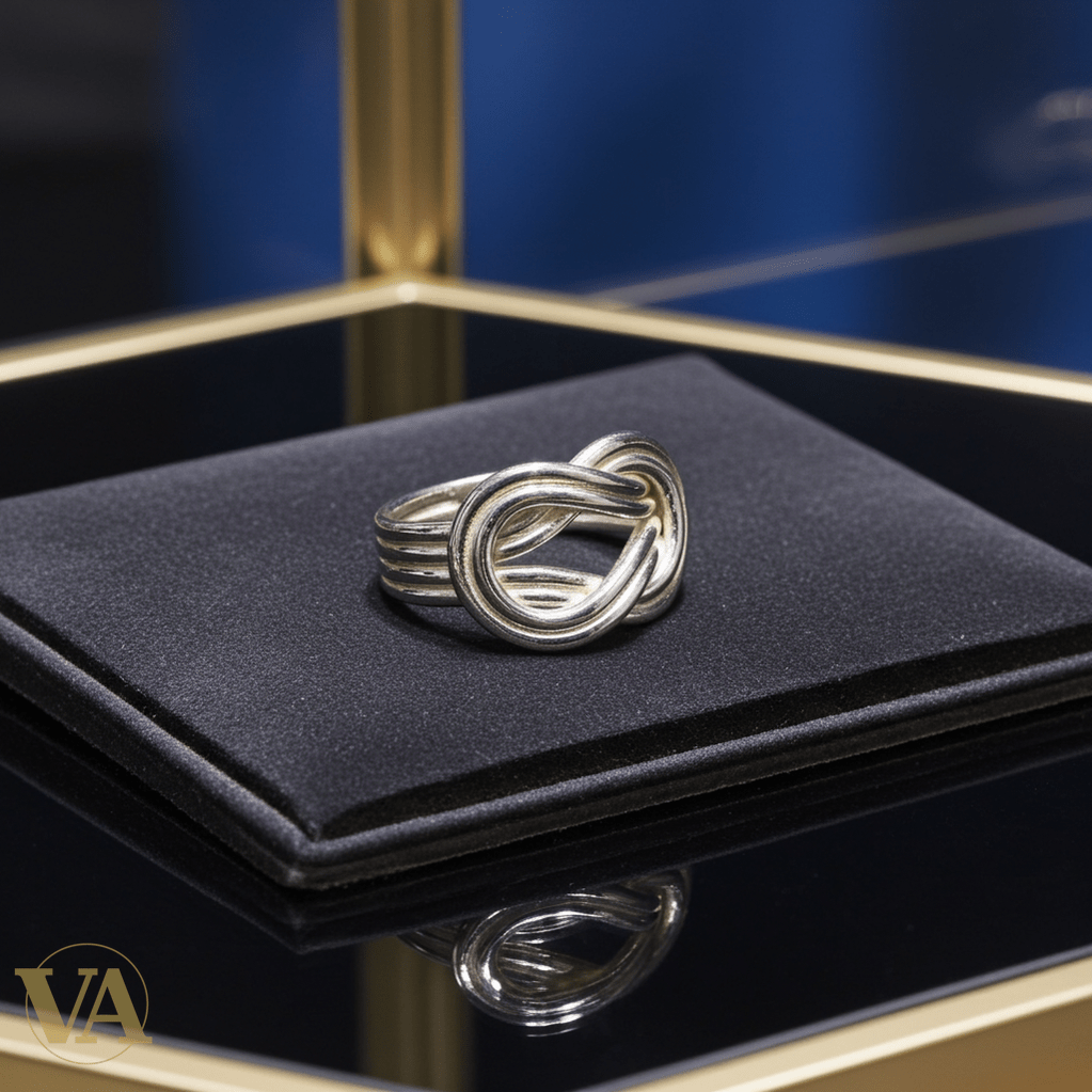 Bague femme nœud infini en argent 925 - Argent 925 - Vindicta