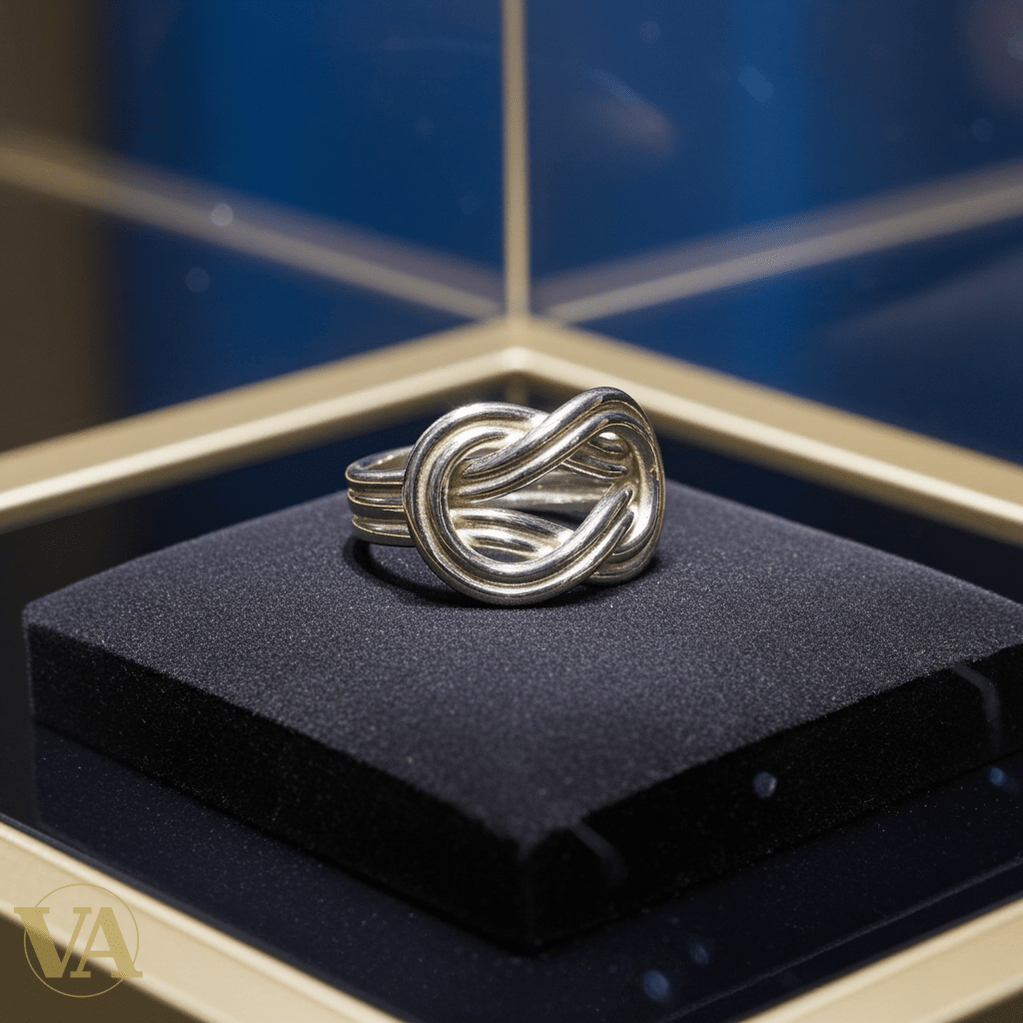 Bague femme nœud infini en argent 925 - Argent 925 - Vindicta