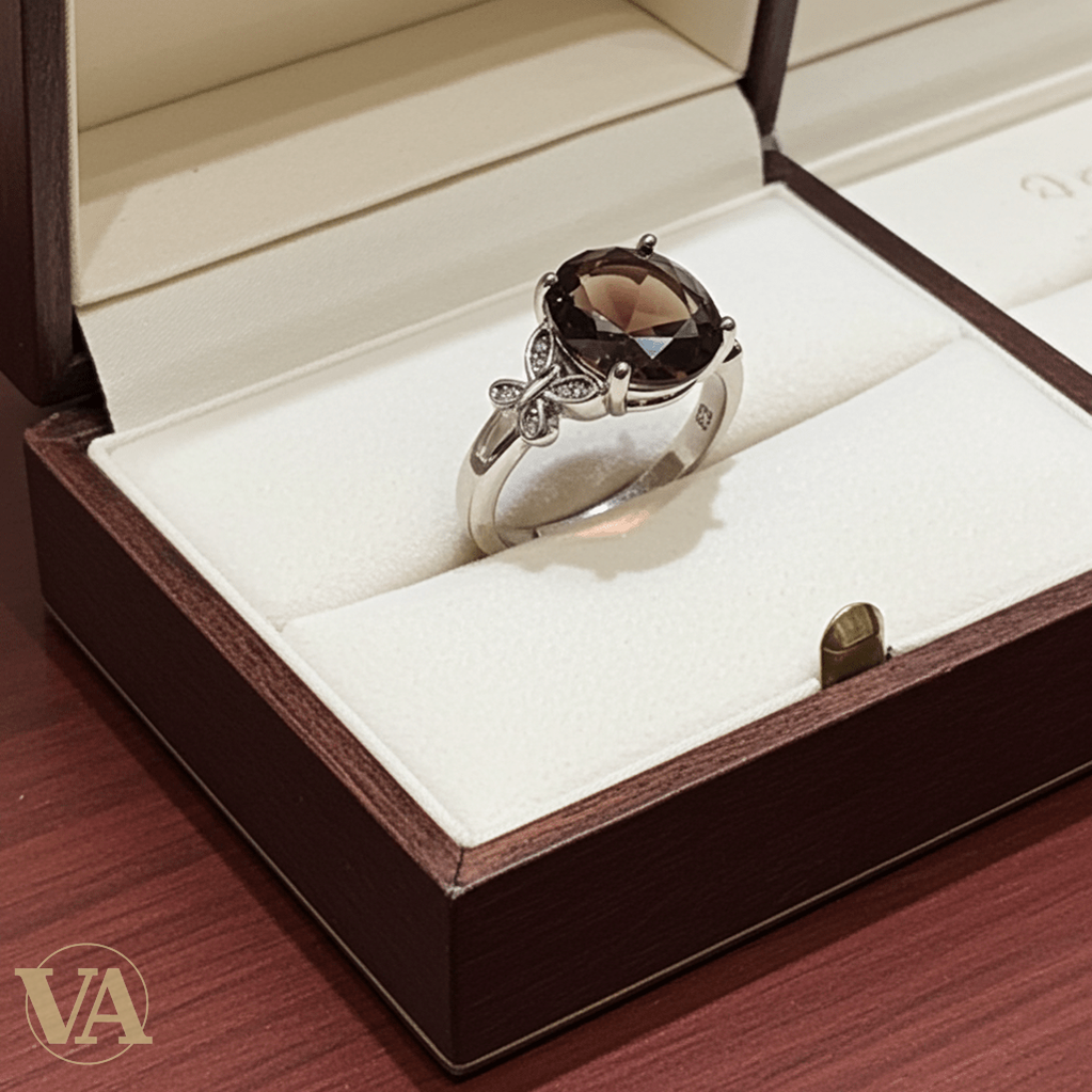 Bague Femme Argent 925 – Sultanite Ovale Facettée - Argent 925 - Vindicta