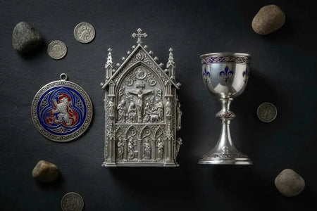 L'Orfèvrerie Française du Moyen Âge : Abbayes, Reliquaires et Argent 925