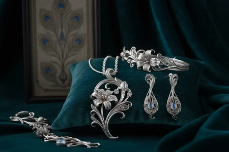 Belle Époque : Bijoux Argent 925 1900