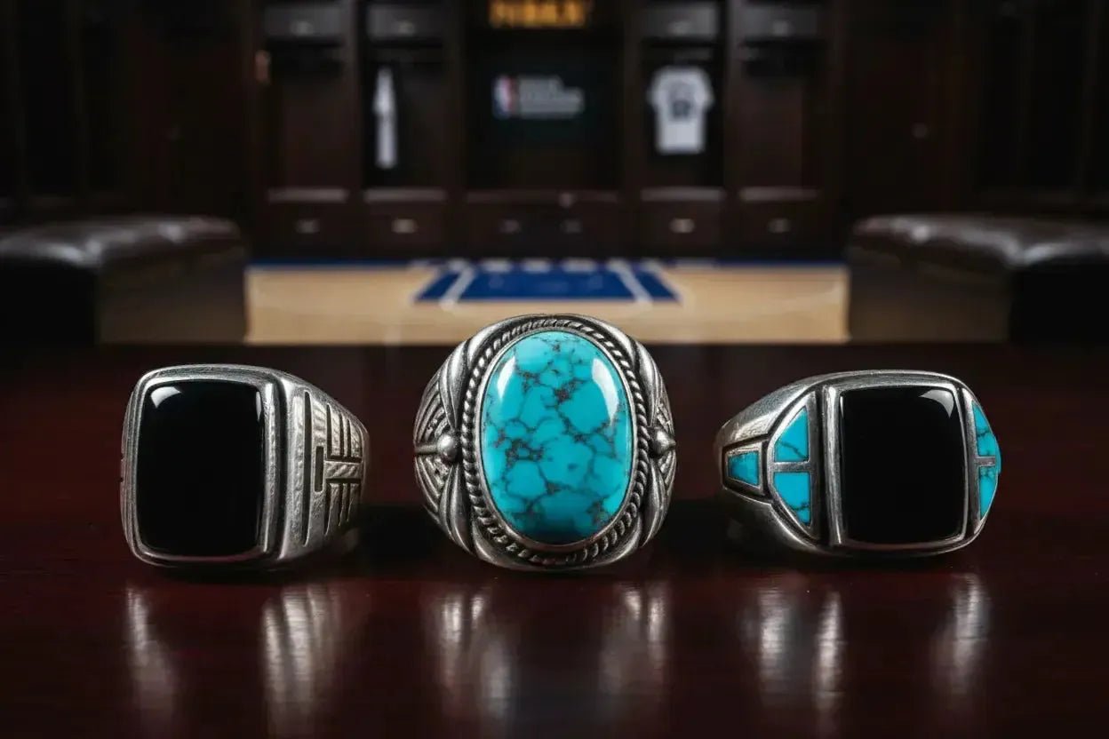 Pourquoi les Joueurs NBA Portent des Chevalières en Argent 925-Vindicta : Bijoux Argent 925 Massif, Luxe et Héritage