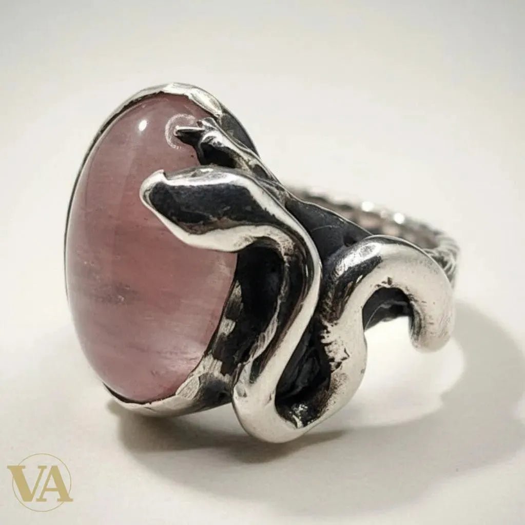 Quartz Rose en Bijou Femme Argent 925 — La Pierre de l’Amour-Vindicta : Bijoux Argent 925 Massif, Luxe et Héritage