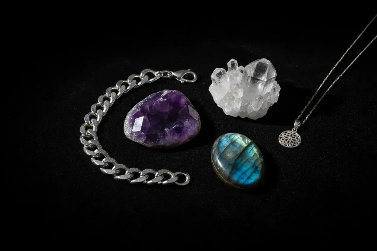 Pierres pour la Confiance en Soi : Œil de Tigre, Citrine et Cornaline en Argent 925-Vindicta : Bijoux Argent 925 Massif, Luxe et Héritage
