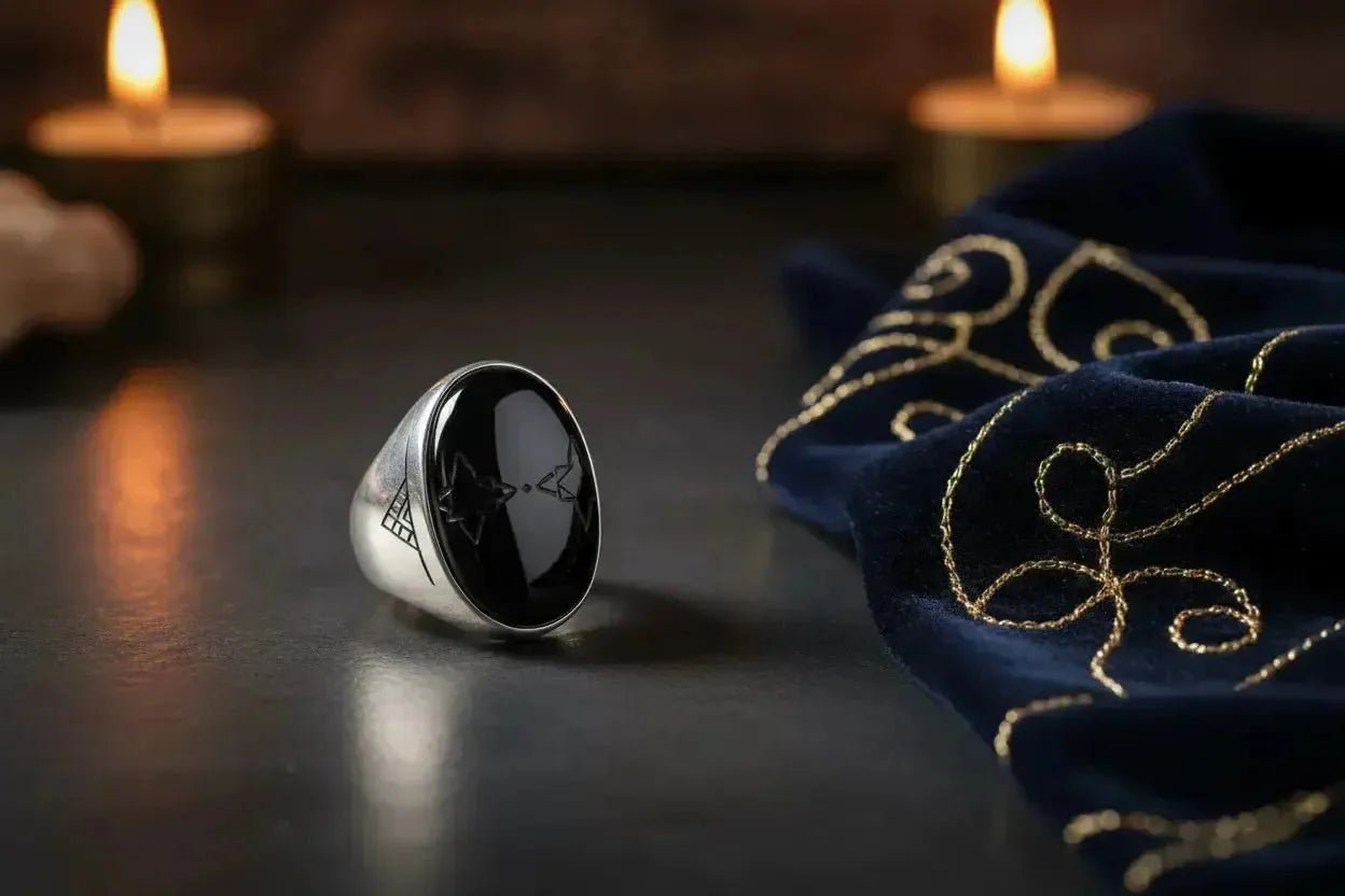 L'Onyx Noir en Islam : Protection, Signification et Port - Vindicta : Bijoux Argent 925 Massif, Luxe et Héritage
