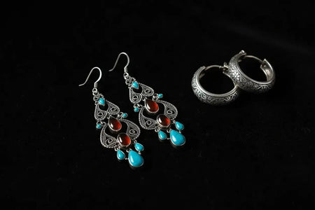 Boucles d'Oreilles Orientales Argent 925 : Codes et Inspirations