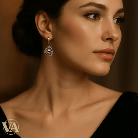 Boucles d’Oreilles Femme Argent 925 — Créoles, Puces et Pendantes