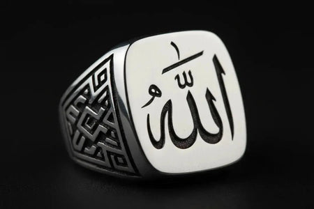 La Bague Islamique en Argent 925 : Symboles, Histoire et Héritage