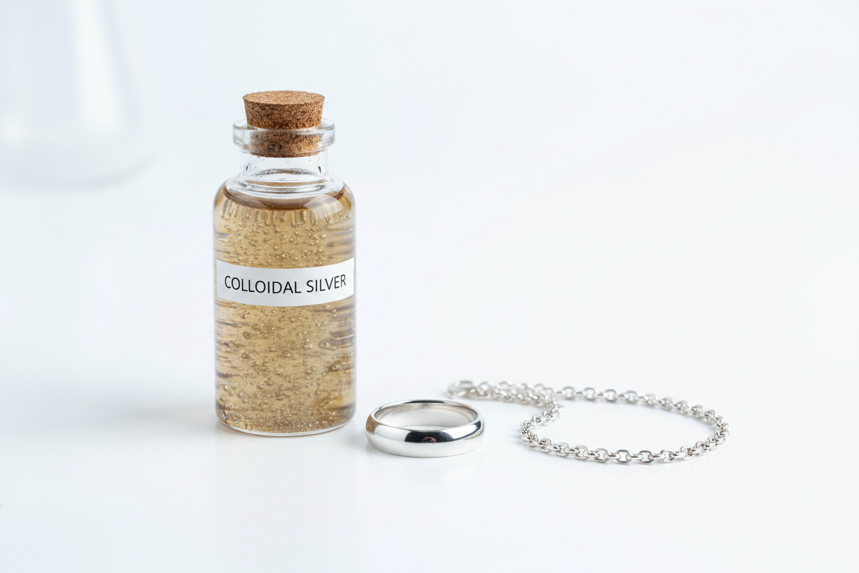 Argent colloïdal vs bijoux argent 925 - différences et vérités