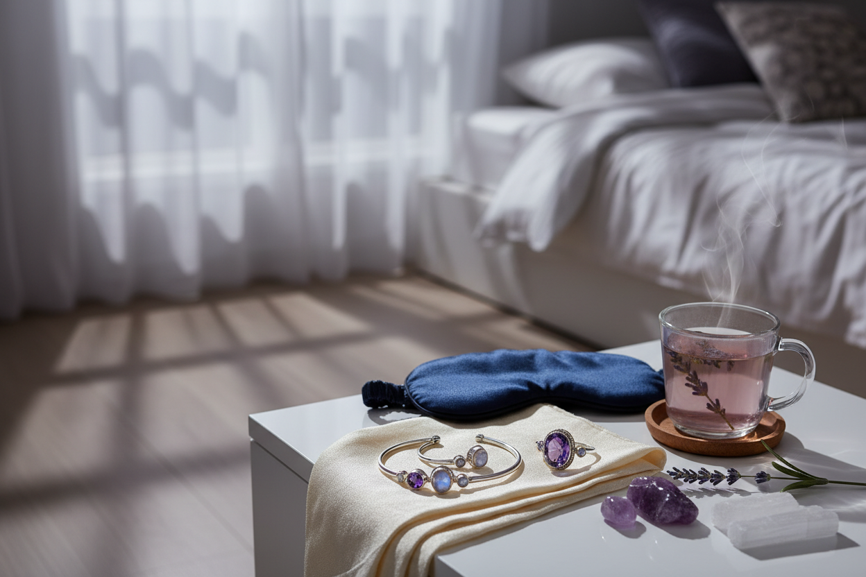 Argent et Sommeil : Bijoux et Pierres pour Mieux Dormir 2026