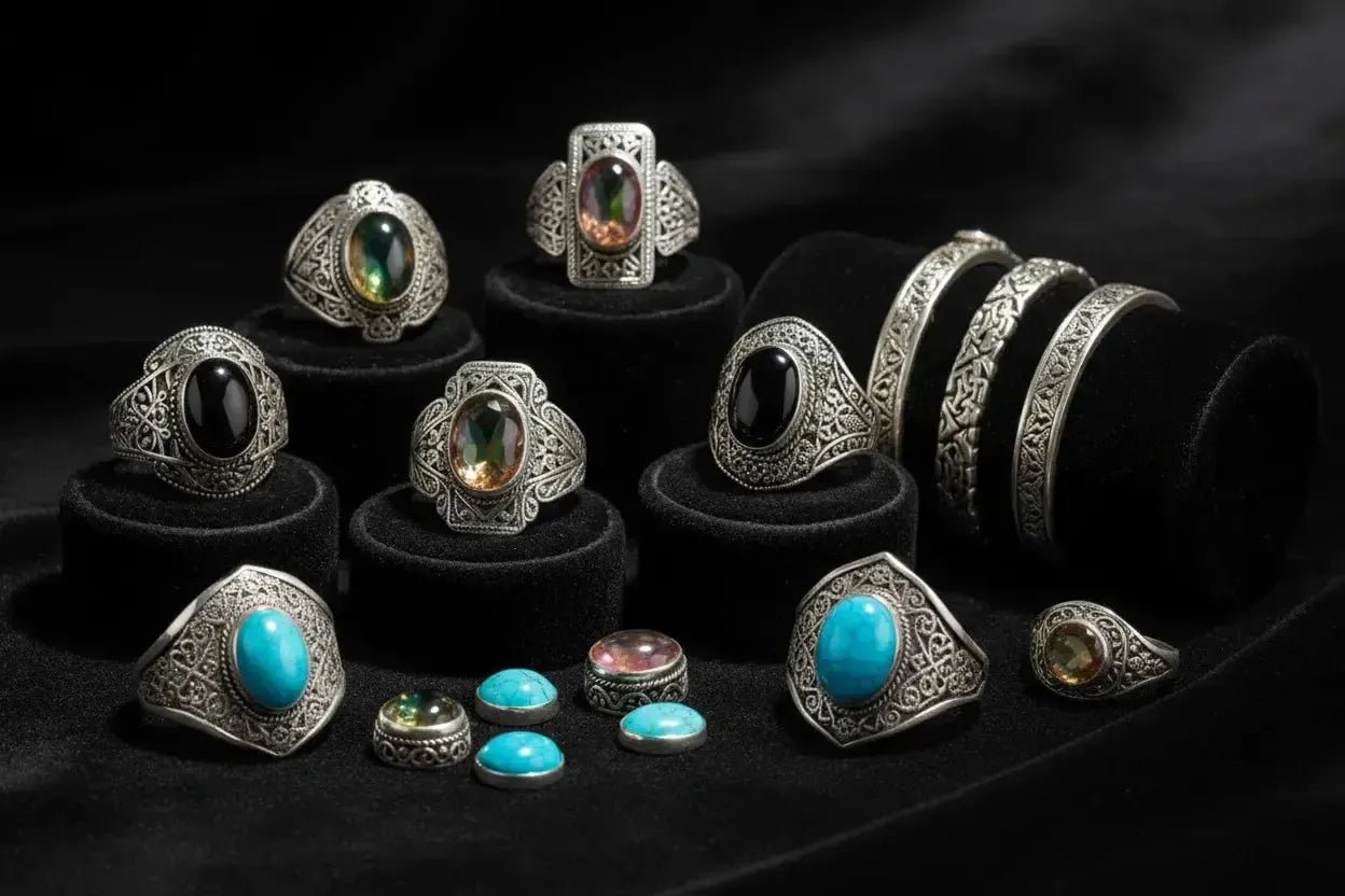 L'Art des Bijoux Orientaux Ottomans : Luxe et Héritage-Vindicta : Bijoux Argent 925 Massif, Luxe et Héritage